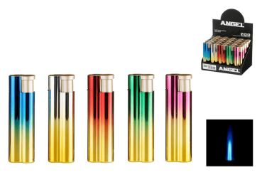 Feuerzeug Angel 1xJet rainbow mit Metallhülle, nachfüllbar